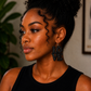 🖤 LOVE Embroidered Earrings