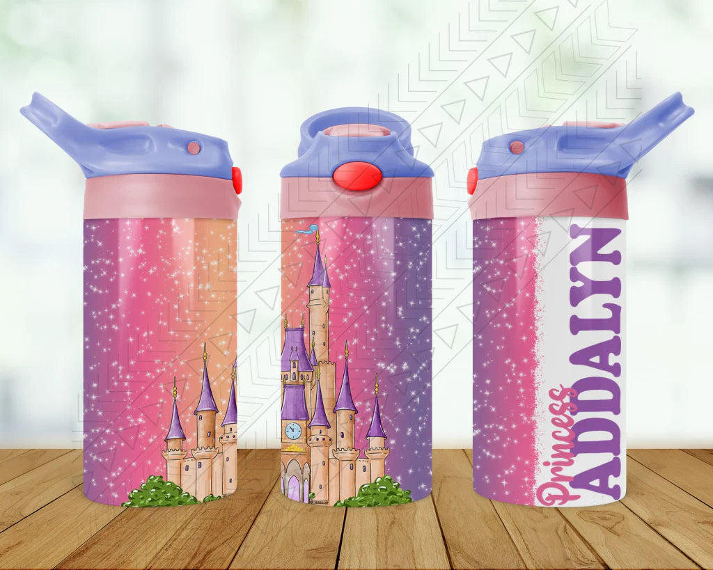Girl Princess Castle Tumbler