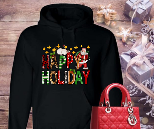 Happy Holiday Christmas Hoodie