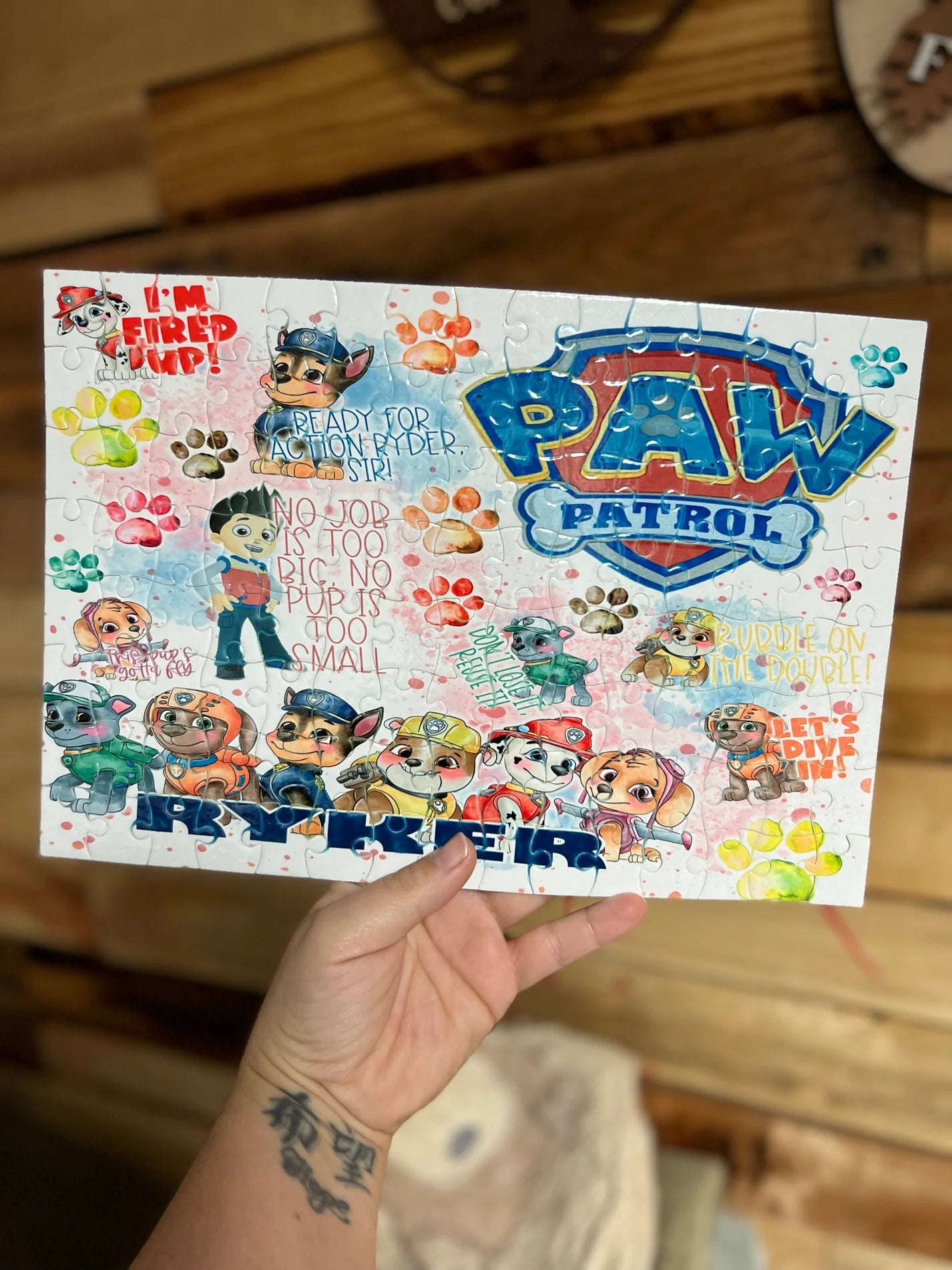 Custom Name Puzzle